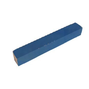Mosaic House Moroccan tile Pencil Bullnose 2 Light Blue,    solid zellige, mosaic, zellij, bullnose, trim, glaze 